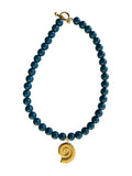 Blue Necklace Pendant Muna
