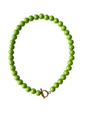 Green Bead Necklace Vessi