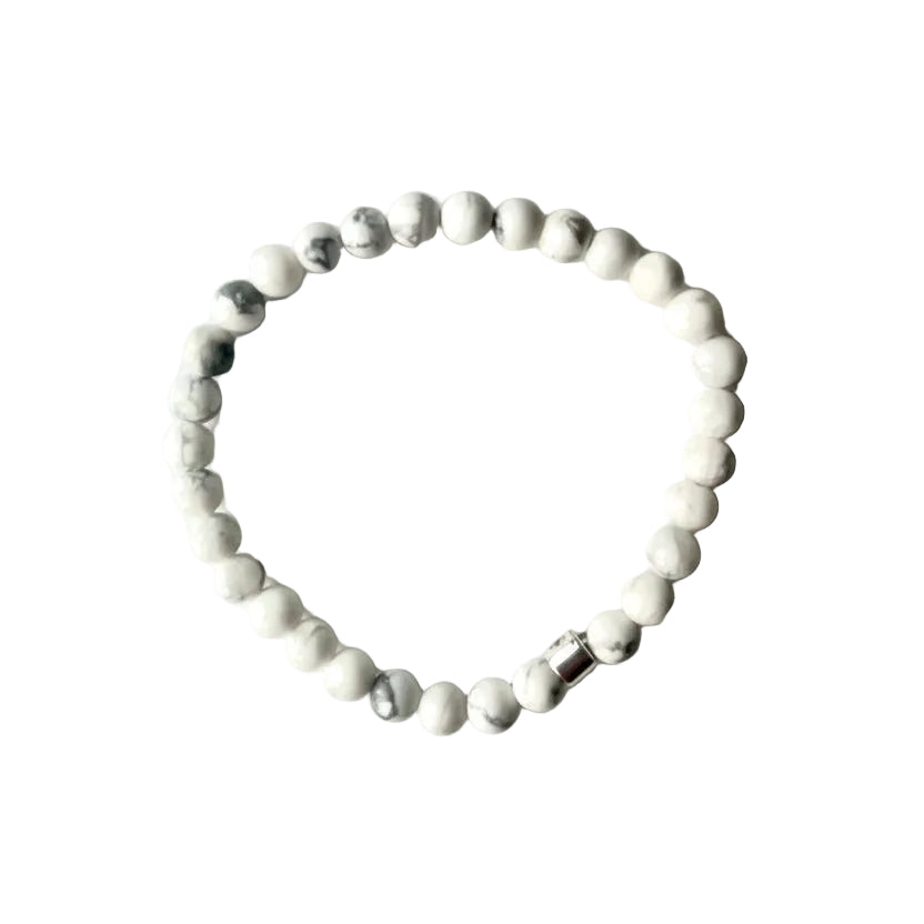 Howlite Bracelet – Calm & Awareness