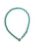 Turqoise beaded necklace Tiril