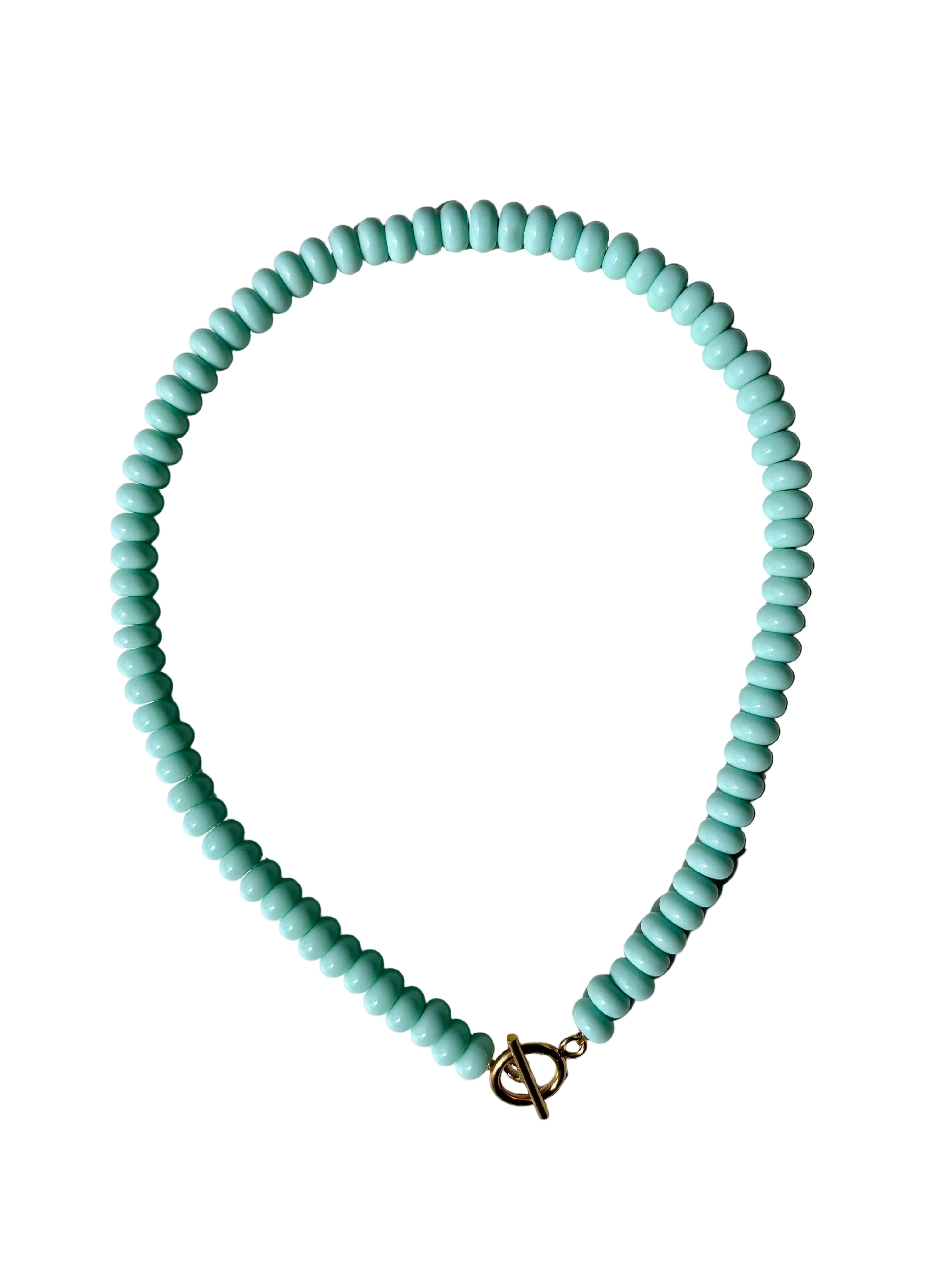 Turqoise beaded necklace Tiril