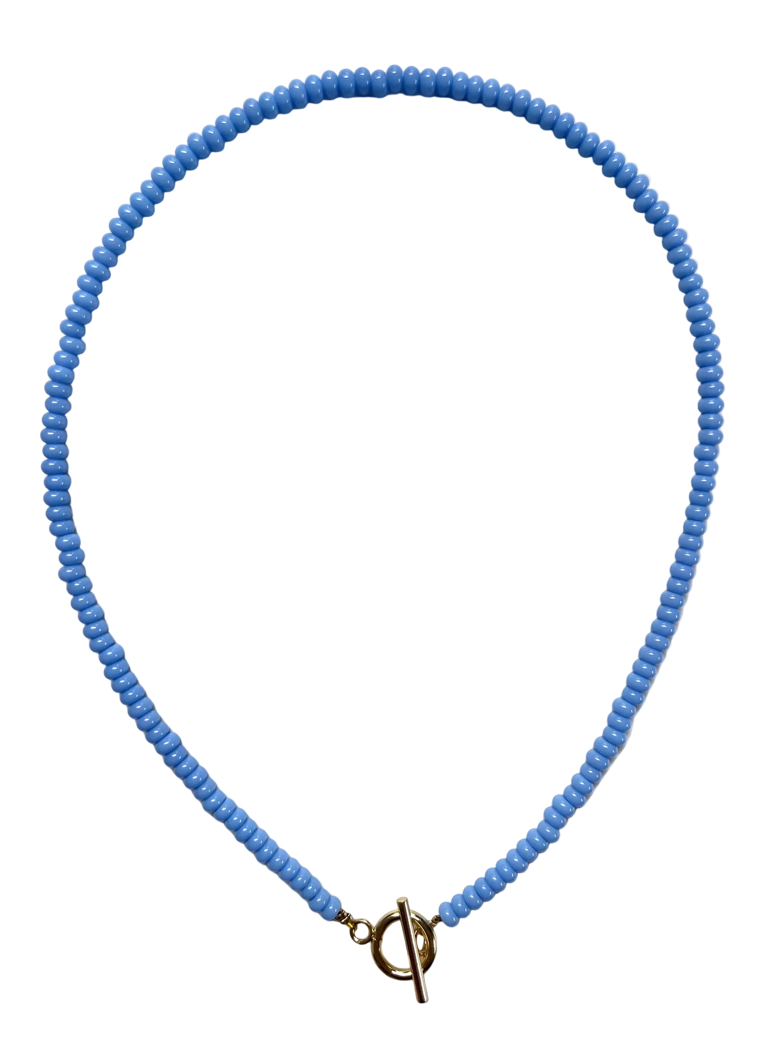 Bright Blue Necklace